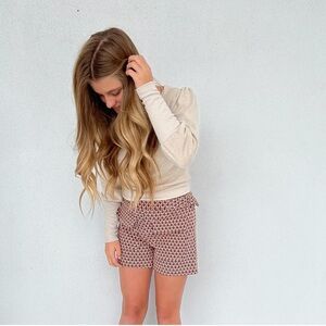 Zara Kid's Jacquard Shorts / Size: 13-14